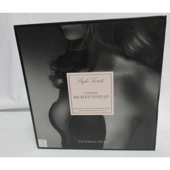 Victoria's Secret backless Push-Up Bra Cup A, Nude 2 Convertible Straps New - Picture 6 of 10